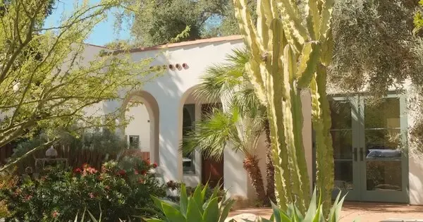 Arizona home with desert landscaping